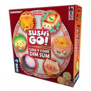juego sushi go gira y come dim sum